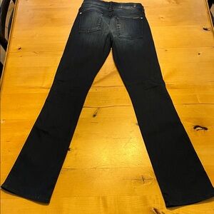 7 For All Mankind Women's Boot Cut Jeans in Deep Indigo